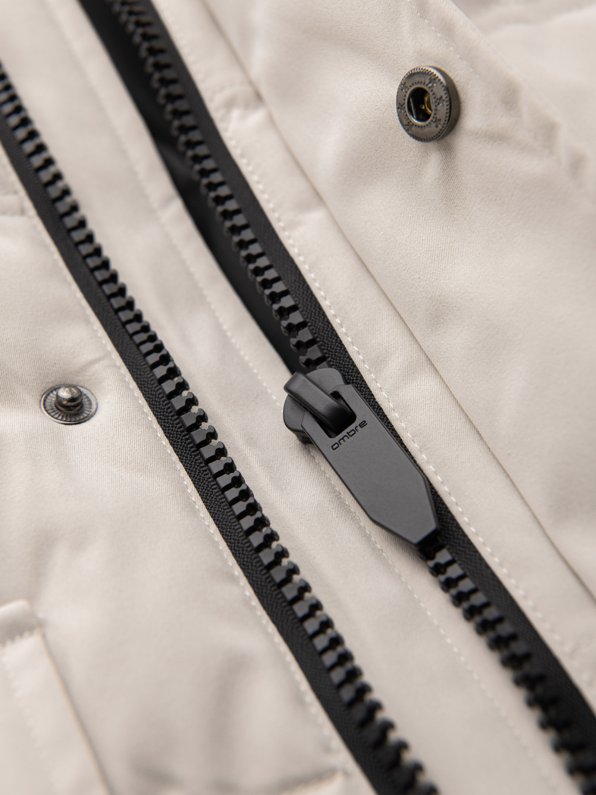 Ombre Clothing pikendatud tegumoega meeste talveparka kapuutsiga - Image 8