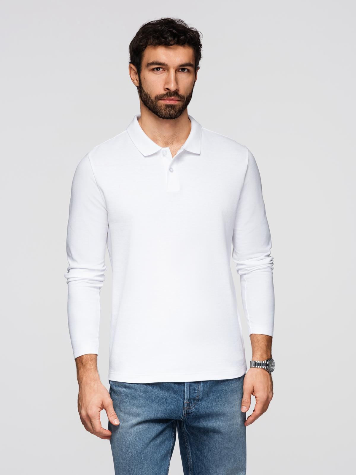 Ombre Clothing meeste pikkade varrukatega polosärk - Image 4
