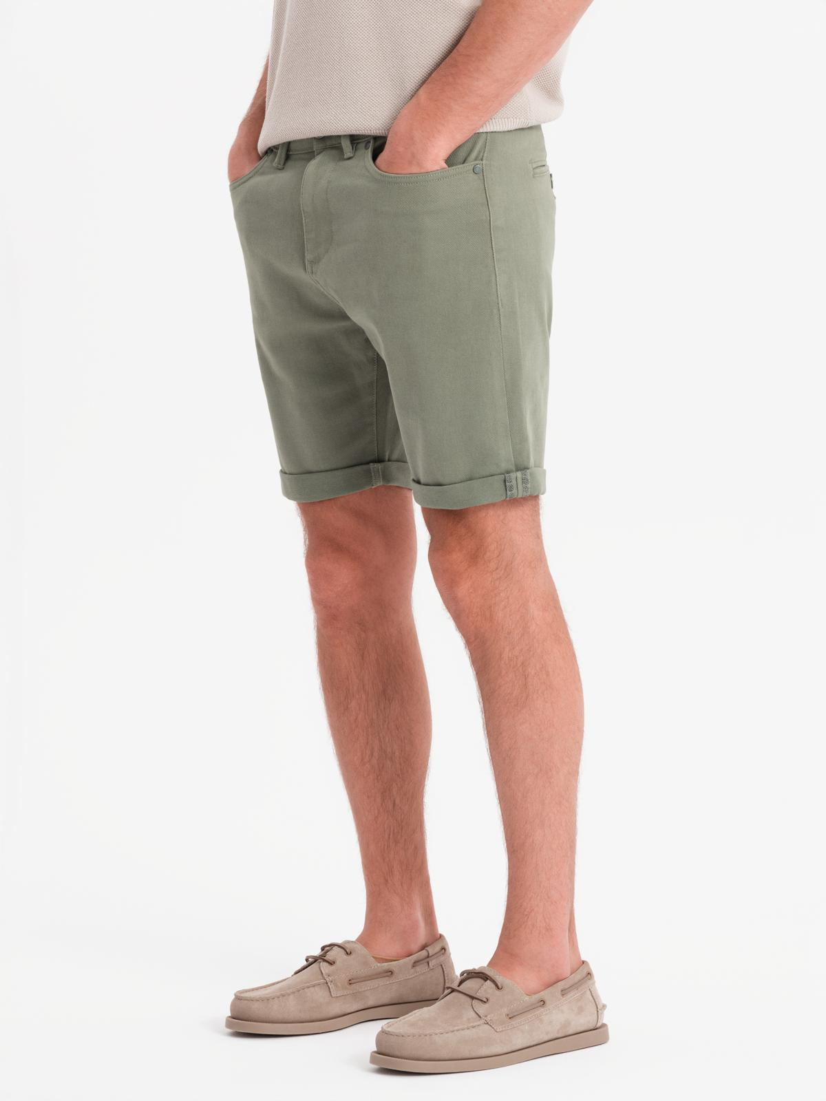 Ombre Clothing meeste lühikesed teksapüksid - Image 25