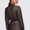 Pikema lõikega naiste särkpluus vööga Ombre Clothing - Thumbnail Image 8