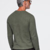 Meeste kampsun Ombre Clothing tekstuursest puuvillatrikotaažist - Thumbnail Image 5