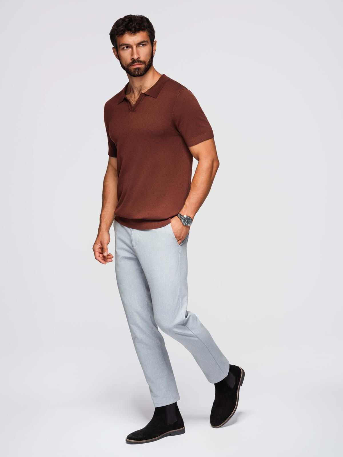 Meeste kootud polosärk Ombre Clothing - Image 20