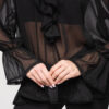 Larica volangidega peplum-pluus - Thumbnail Image 6