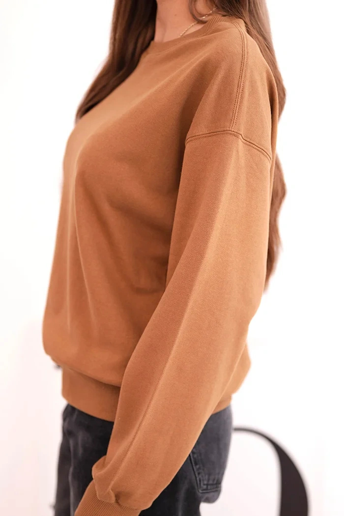 Kesi naiste puuvillane oversized dressipluus - Image 91