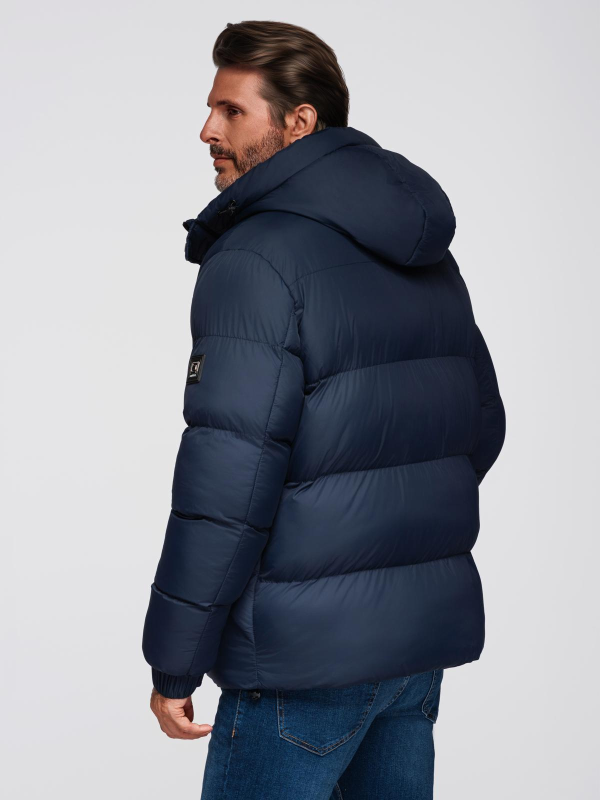 Ombre Clothing meeste tepitud kapuutsiga jope - Image 13