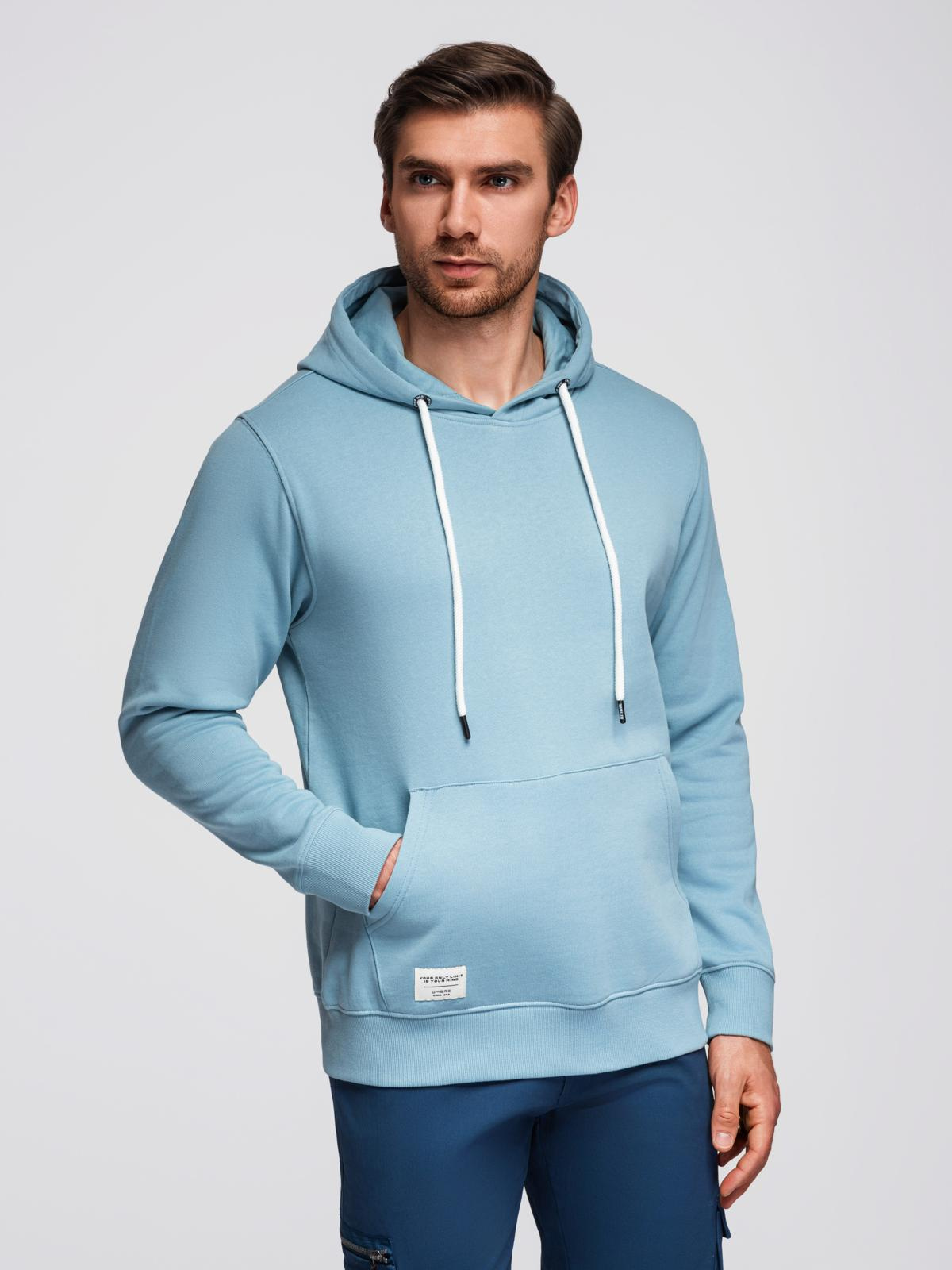 Meeste kapuutsiga kängurudressipluus Ombre Clothing - Image 105