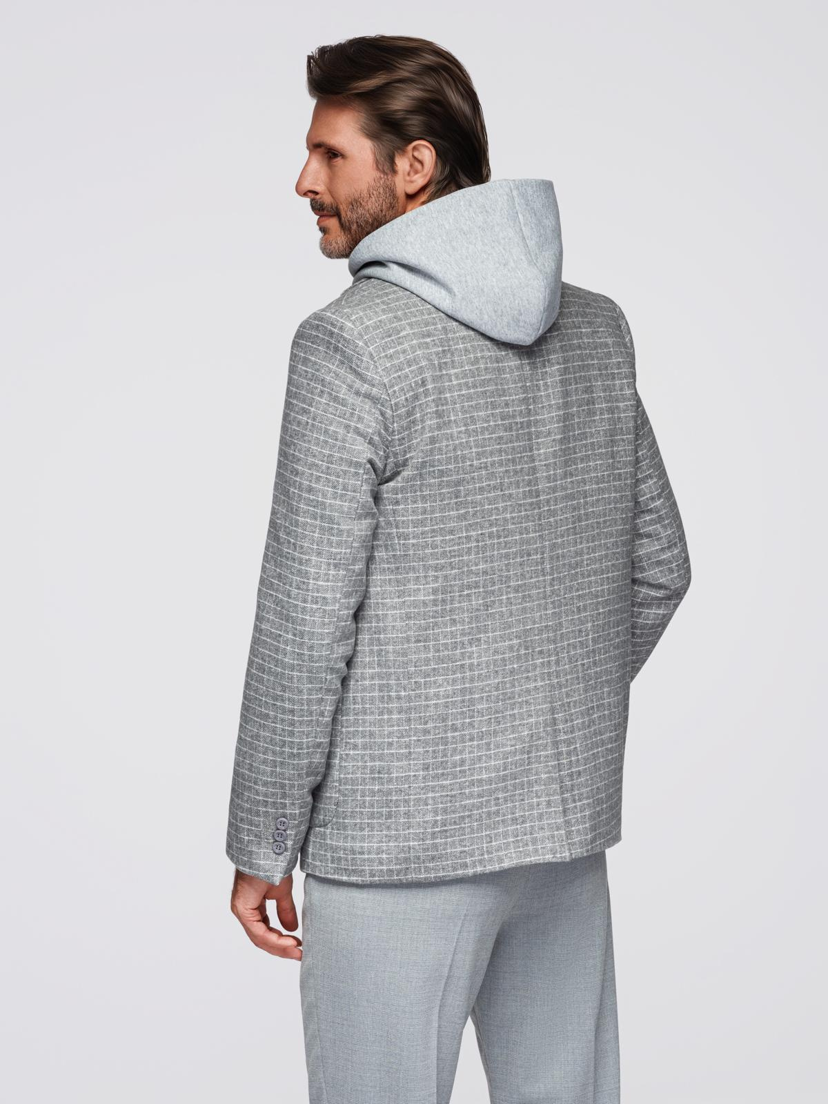 Meeste ruuduline pintsak Ombre Clothing - Image 16