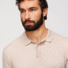 Meeste vertikaalse soonikkoega polosärk Ombre Clothing - Thumbnail Image 8