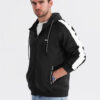 Ombre Clothing meeste lukuga pusa püstkrae ja triipudega - Thumbnail Image 28