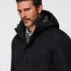 Ombre Clothing meeste kapuutsiga pikem jope - Thumbnail Image 2