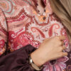 Naiste püstkrae ja mustriga pluus Ombre Clothing - Thumbnail Image 4