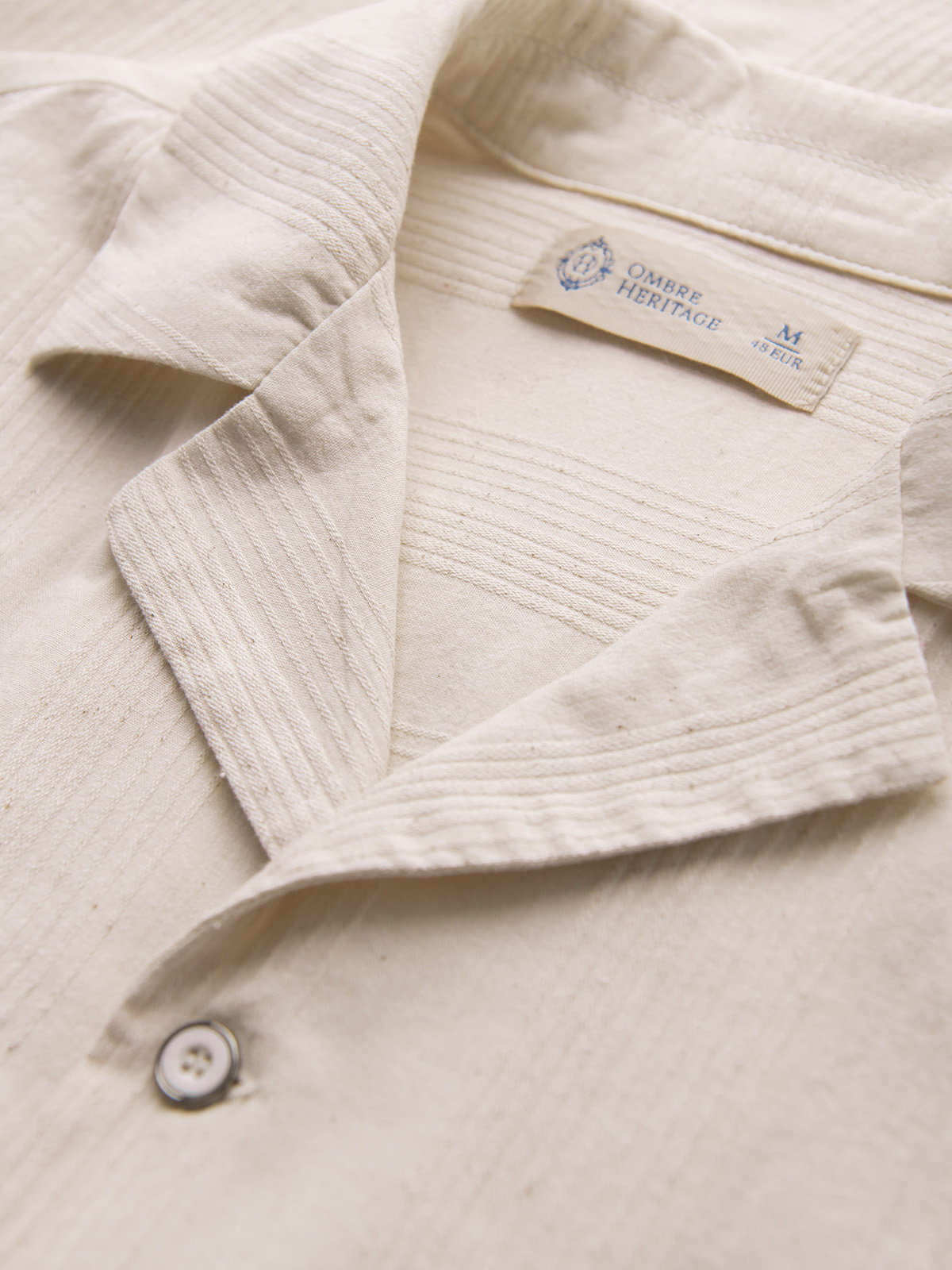Meeste puuvillane lühikeste varrukatega särk Ombre Clothing - Image 23
