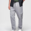 Ombre Clothing meeste cargopüksid elastse vöökohaga - Thumbnail Image 19