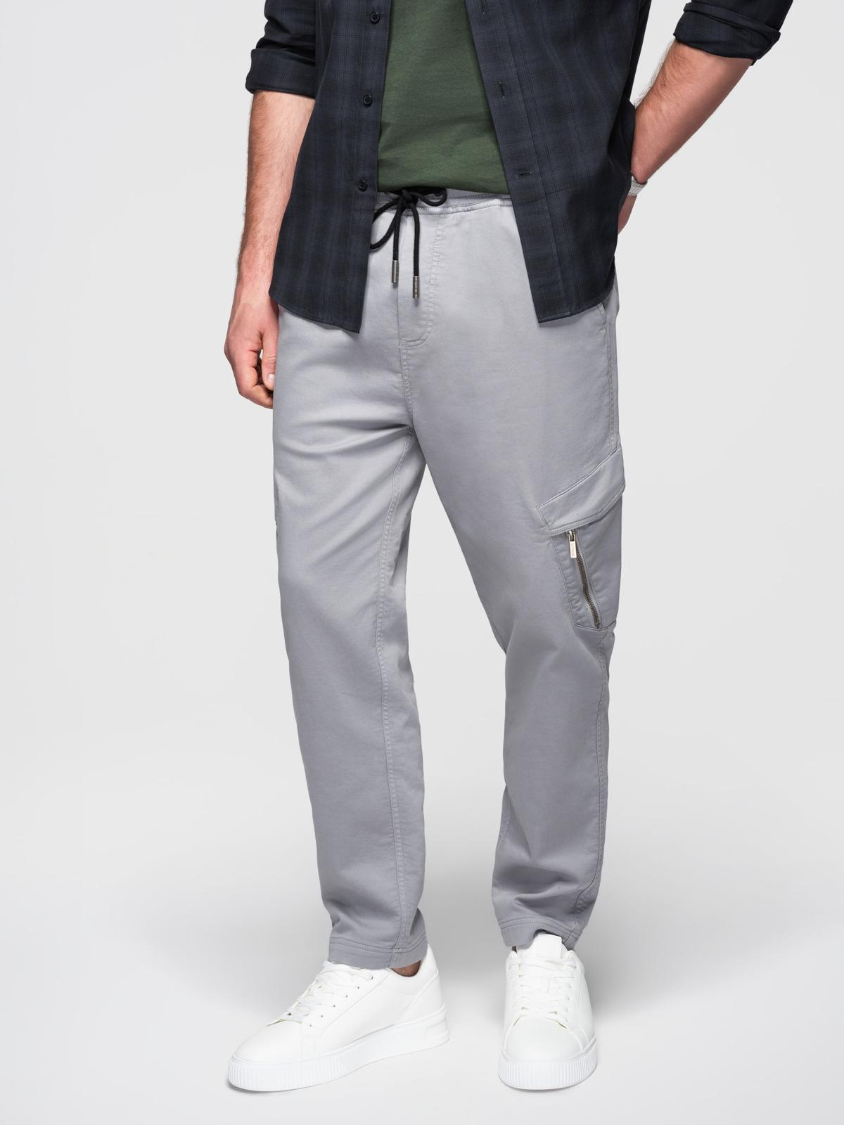 Ombre Clothing meeste cargopüksid elastse vöökohaga - Image 19