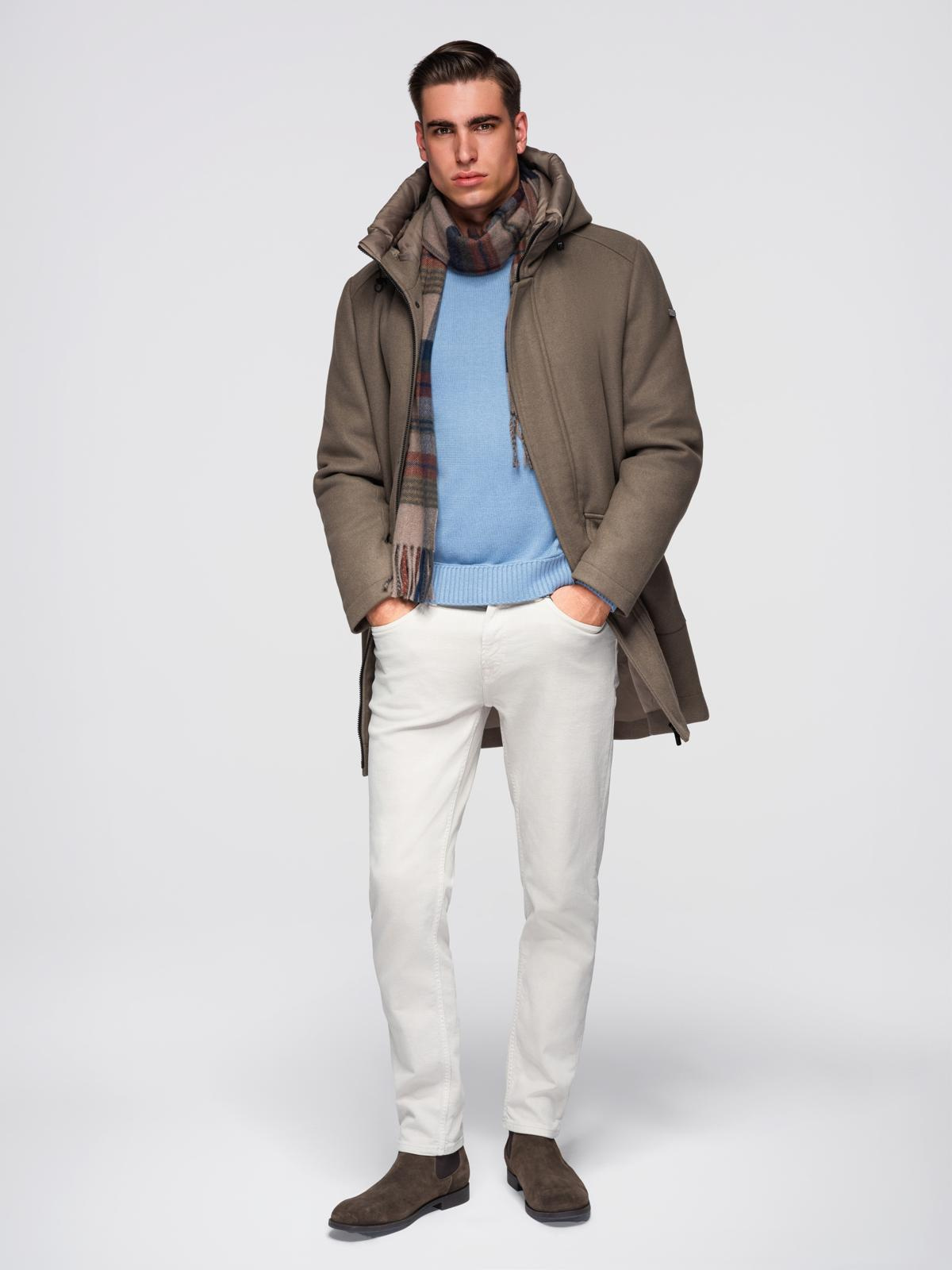 Meeste kapuutsiga mantel Ombre Clothing - Image 15
