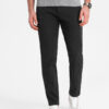 elegantsed klassikalise lõikega meeste chino püksid - helehall v1 om-pacp-0191 - Thumbnail Image 14