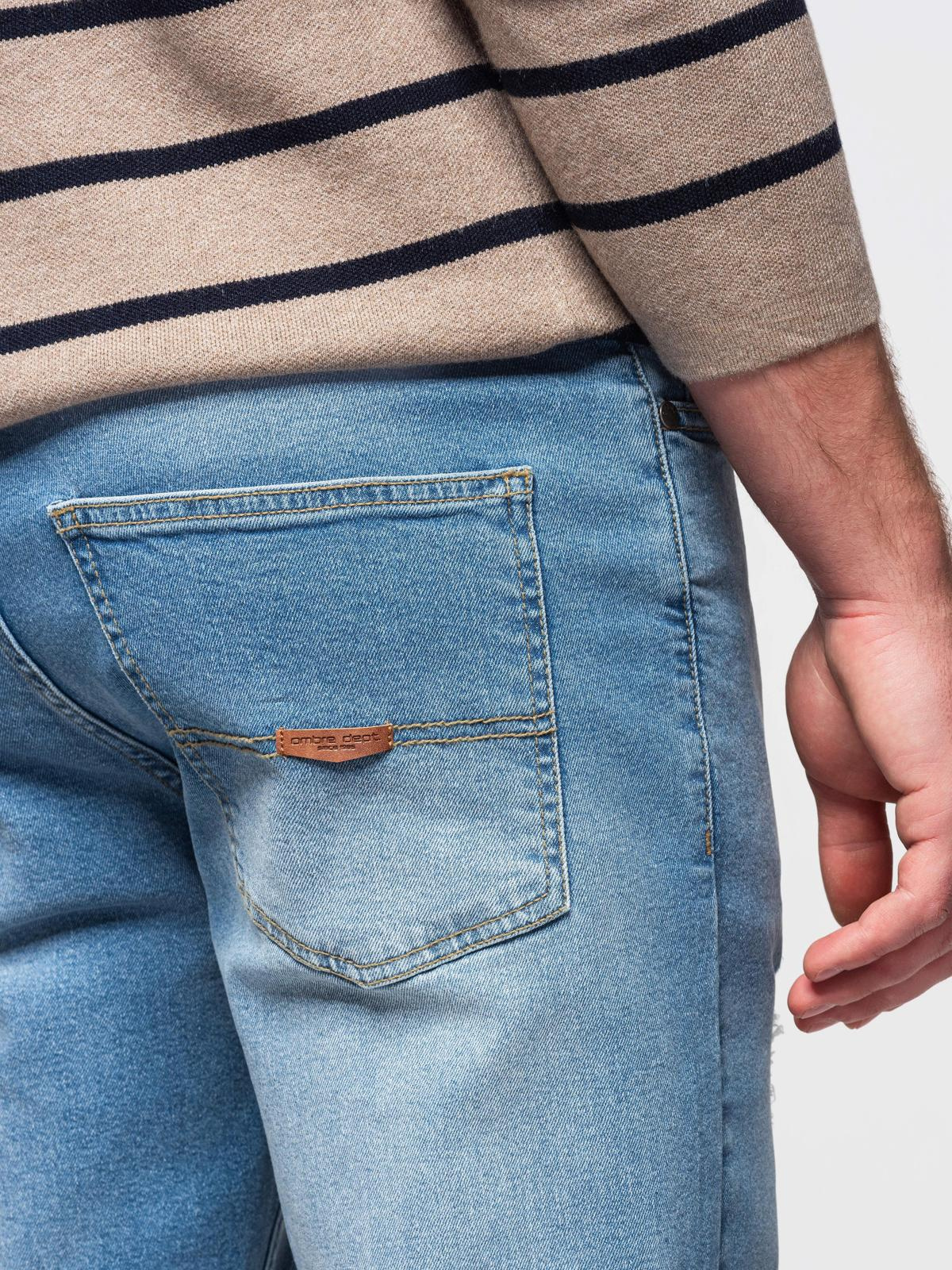 Ombre Clothing meeste teksapüksid kulutatud detailidega - Image 7