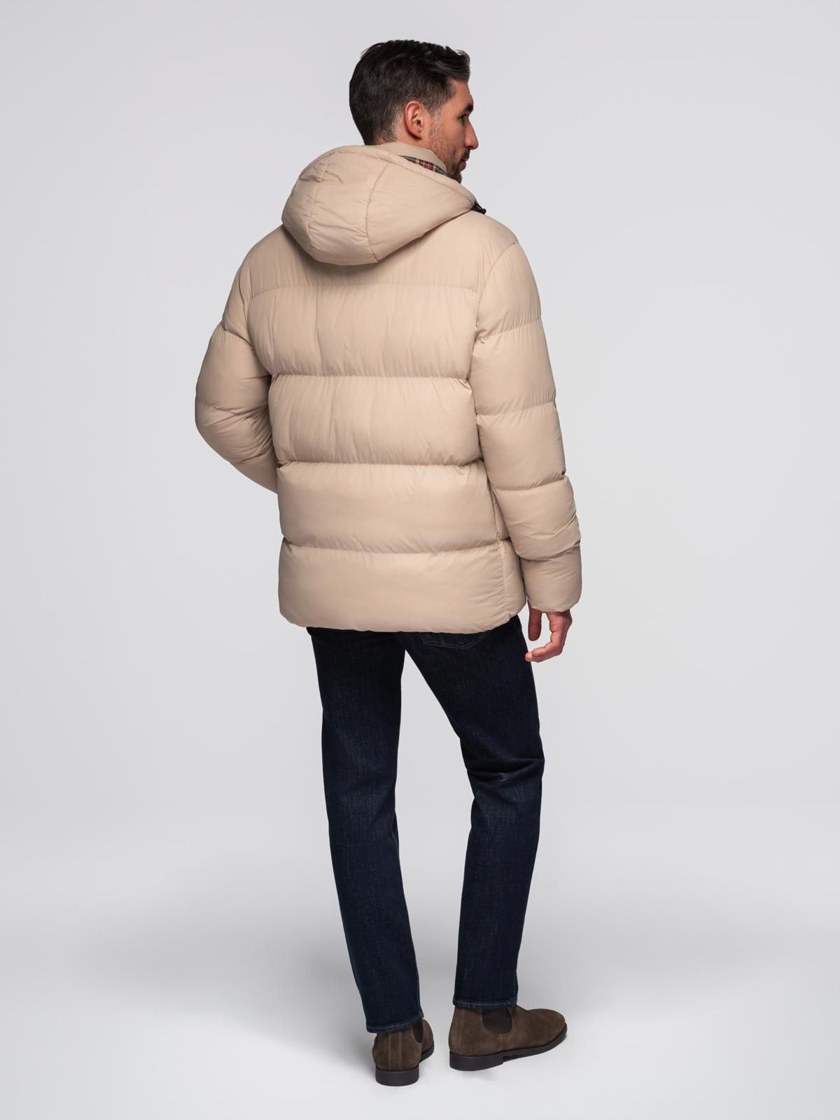Meeste tepitud kapuutsiga jope Ombre Clothing - Image 15