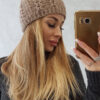 Kootud naiste talvemüts kõrvakestega Kesi - Thumbnail Image 4
