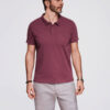meeste polo t-särk - maroon v6 s1744 - Thumbnail Image 2