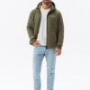 Ombre Clothing meeste kapuutsiga hübriidjope - Thumbnail Image 2
