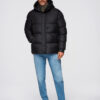Ombre Clothing meeste tepitud kapuutsiga jope - Thumbnail Image 6