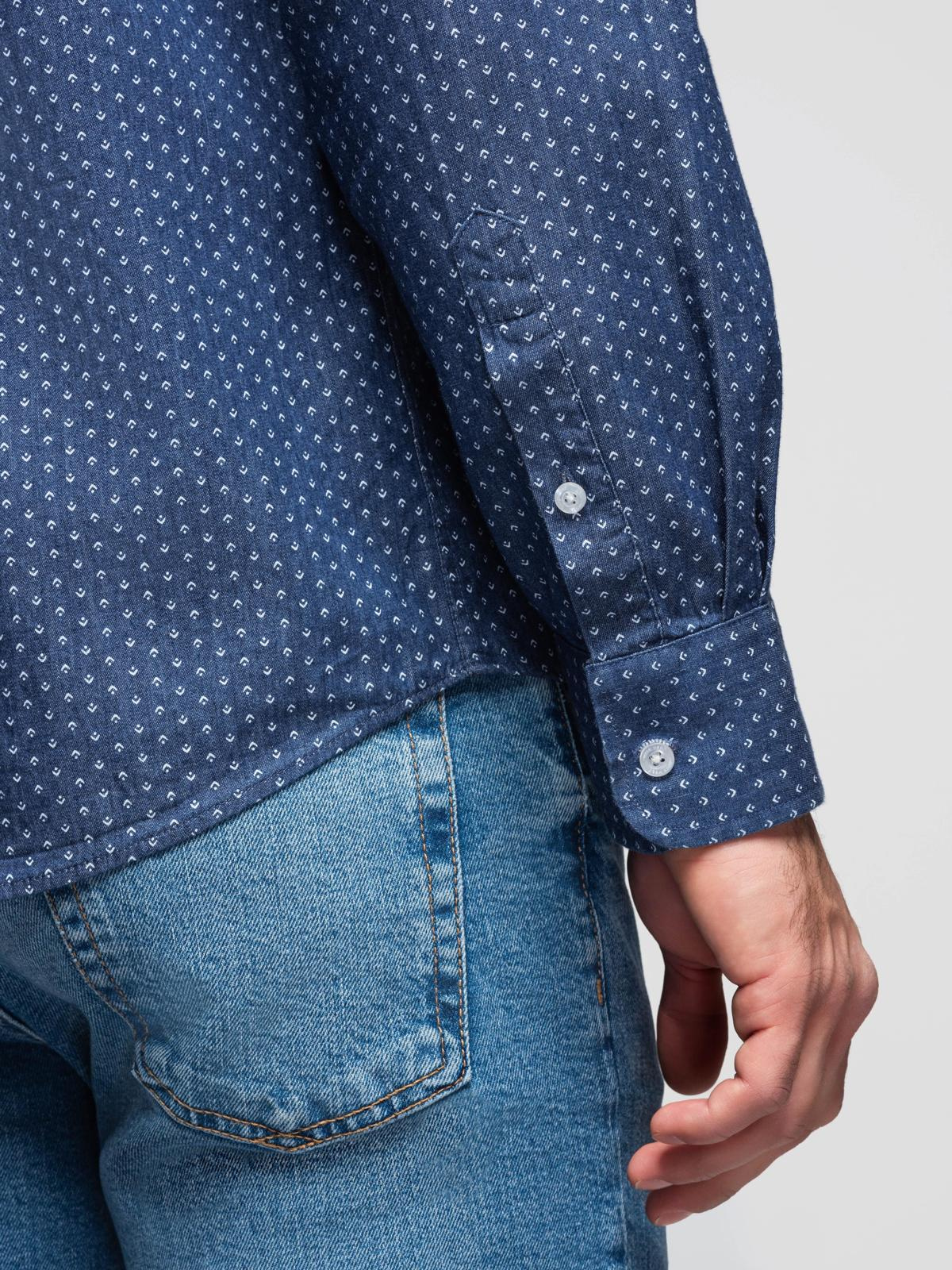 Ombre Clothing meeste pikkade käistega triiksärk - Image 5