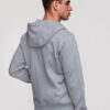 Meeste tõmblukuga kapuutsiga dressipluus Ombre Clothing - Thumbnail Image 4