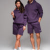 lühikesed püksid meestele - violetne - Thumbnail Image 4