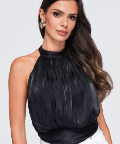 Ombre Clothing naiste halterkaelusega pluus