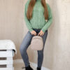 Kesi naiste kootud pullover-kampsun - Thumbnail Image 12