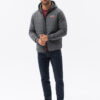 Ombre Clothing meeste kapuutsiga hübriidjope - Thumbnail Image 7