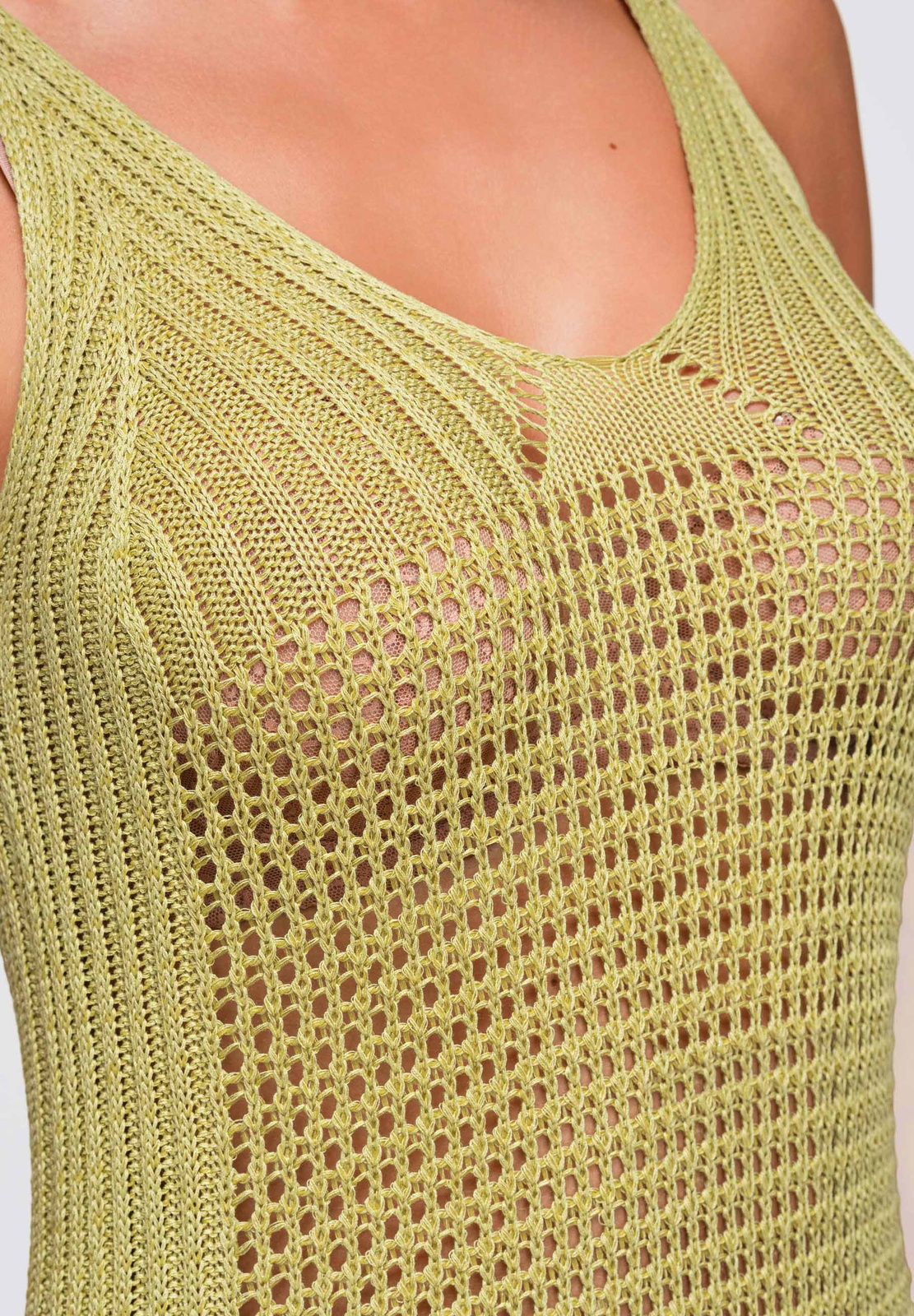 Ombre Clothing kootud ažuurne midikleit - Image 11