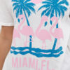 Naiste puuvillane T-särk trükiga Miami - Thumbnail Image 14