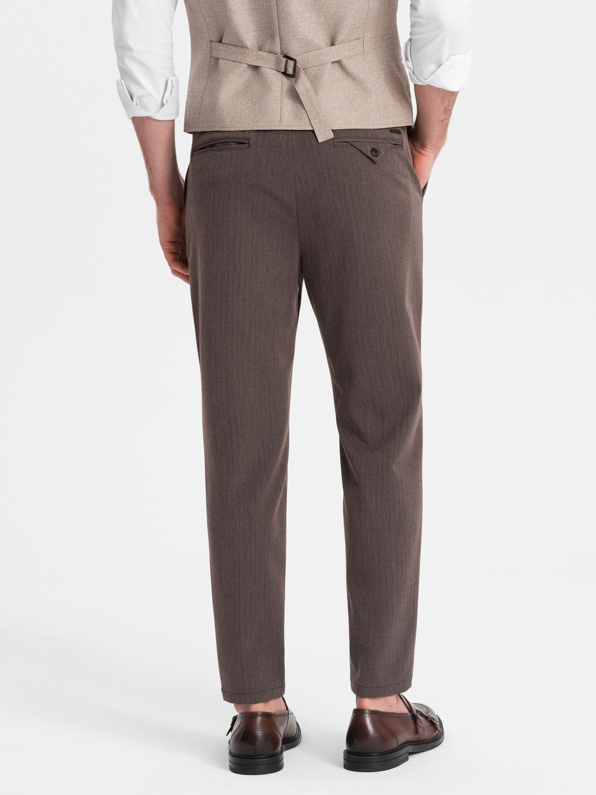 Meeste chino-püksid elastse vöökohaga Ombre Clothing - Image 14