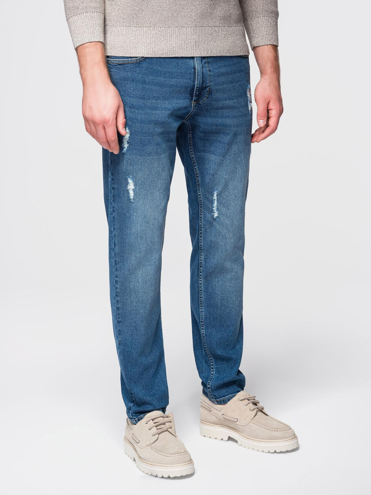 Ombre Clothing meeste teksapüksid kulutatud detailidega - Image 19