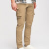 Meeste sirge lõikega cargo-püksid Ombre Clothing - Thumbnail Image 14