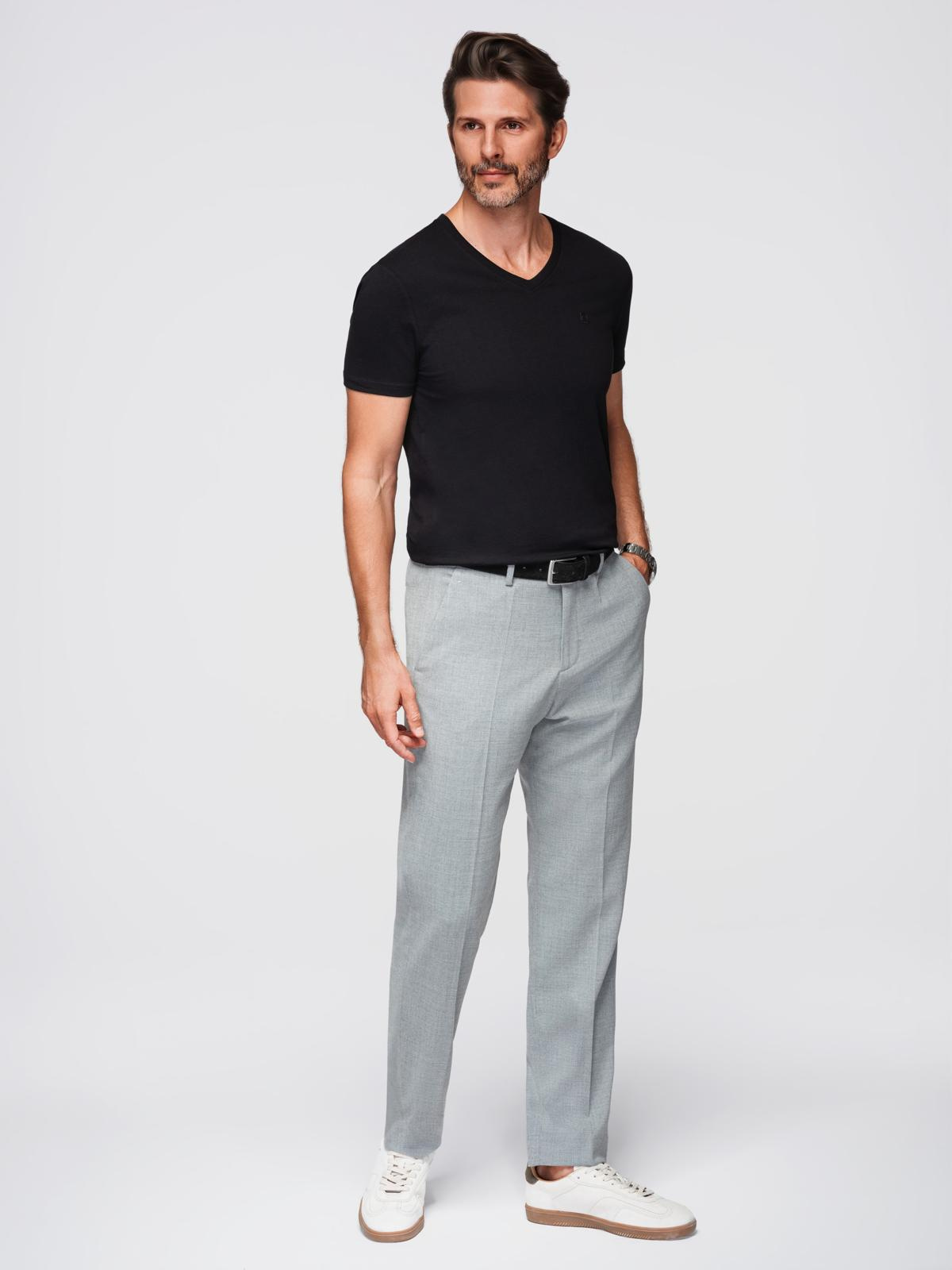 Meeste V-kaelusega T-särk Ombre Clothing - Image 21