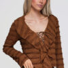 Pikkade varrukate ja paelkinnitusega naiste pluus Ombre Clothing - Thumbnail Image 12