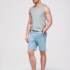 Meeste varrukateta puuvillane maika Ombre Clothing - Thumbnail Image 10