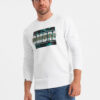 Ombre Clothing meeste dressipluus graafilise trükiga - Thumbnail Image 1