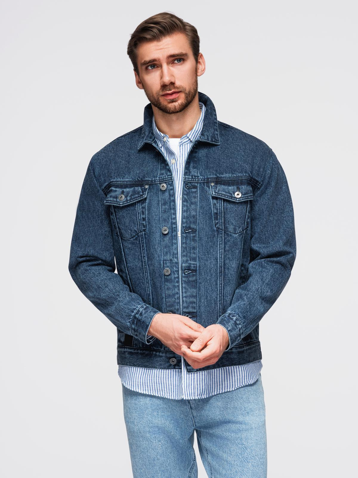 Meeste vabaaja teksajakk Ombre Clothing - Image 14