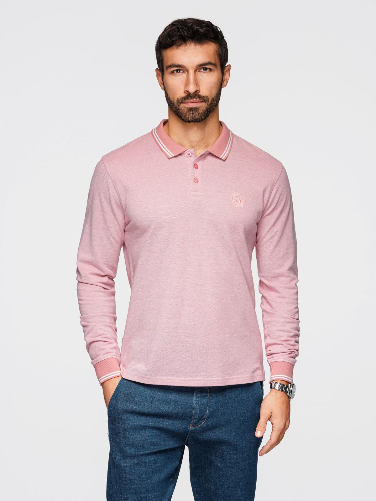 Ombre Clothing pikkade varrukatega polosärk - Image 1