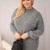 Avara lõikega naiste kampsun Kesi Plus Size - Thumbnail Image 60