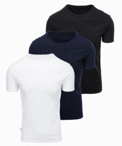 Meeste puuvillaste T-särkide komplekt Ombre (3 tk)