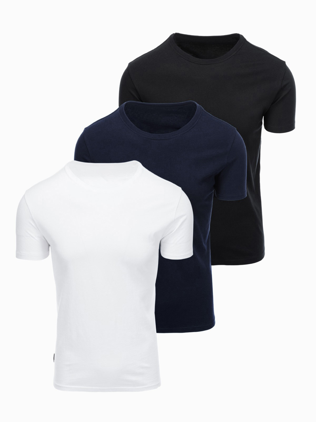 Meeste puuvillaste T-särkide komplekt Ombre (3 tk) - Image 1