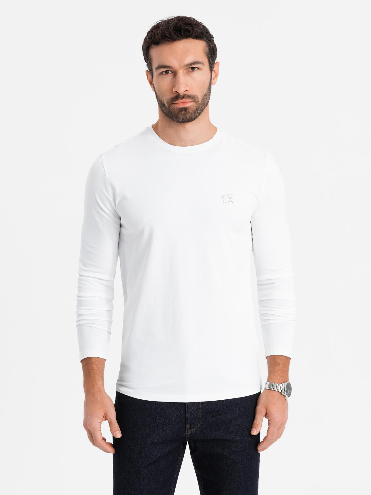 Meeste pikkade varrukatega puuvillane särk Ombre Clothing - Image 9