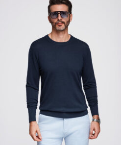 Ombre Clothing meeste kampsun ümara kaelusega