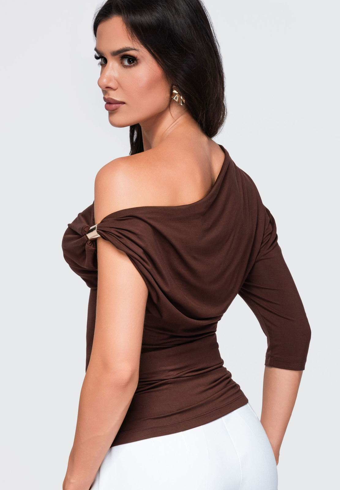 Asümmeetriline naiste pluus Ombre Clothing - Image 8