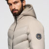 Meeste tepitud jope Ombre Clothing kapuutsiga - Thumbnail Image 2